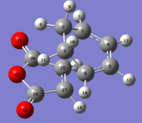 Labelled Exo transition state