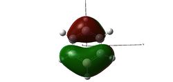 Orbital 21 of Boratabenzene