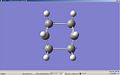 Animated Imaginary Vibration fo the boat transition state