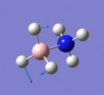 NH3BH3 ninth vibration