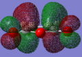 LUMO of maleic anhydride