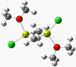 Numerical representation of charges in dimer B