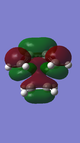 Symmetric antibonding orbital