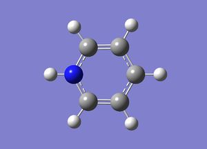 Optimal Pyridinium Structure using higher basis-set
