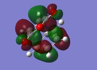 LUMO of Endo Conformer