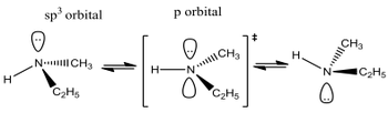Amine structure.