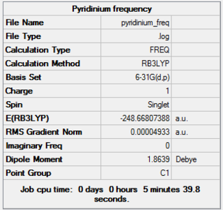 Borataenzene freq summary