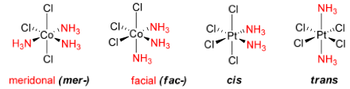 Geometrical isomers.